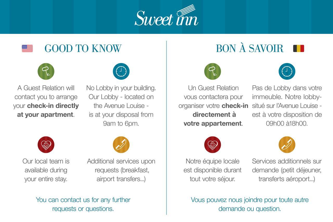 Sweet Inn Apartments - Major Rene Dubreucq Брюссель Екстер'єр фото
